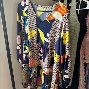 Colorful Patterned Dress